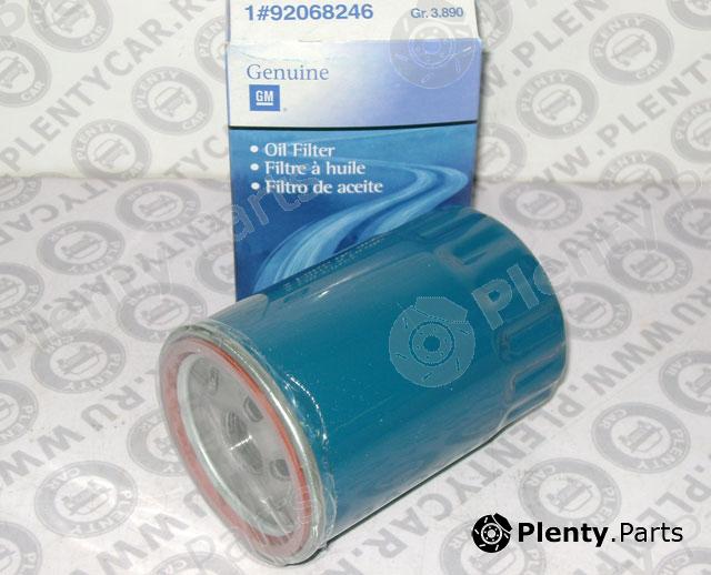 Genuine GENERAL MOTORS part 92068246 Oil Filter