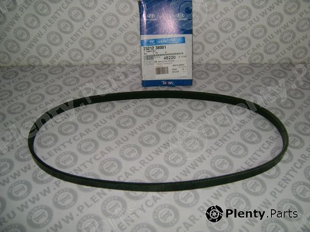 Genuine HYUNDAI / KIA (MOBIS) part 25212-38001 (2521238001) V-Ribbed Belts