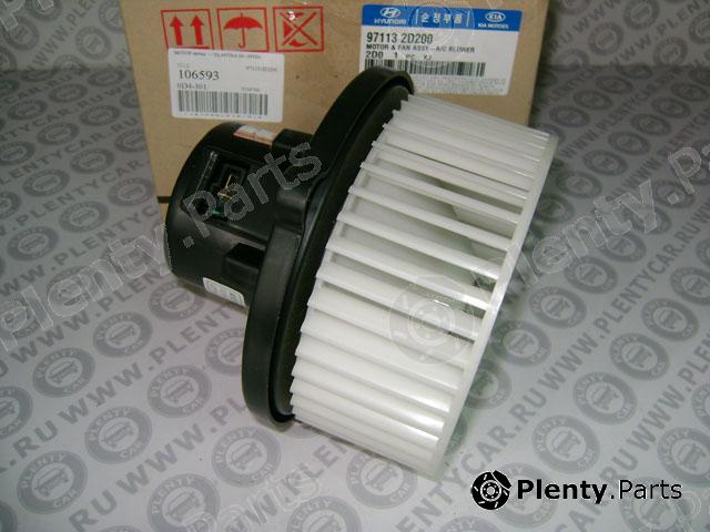 Genuine HYUNDAI / KIA (MOBIS) part 971132D200 Electric Motor, interior blower