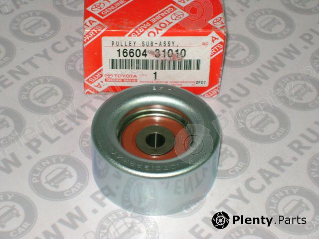 Genuine TOYOTA part 1660431010 Deflection/Guide Pulley, v-ribbed belt