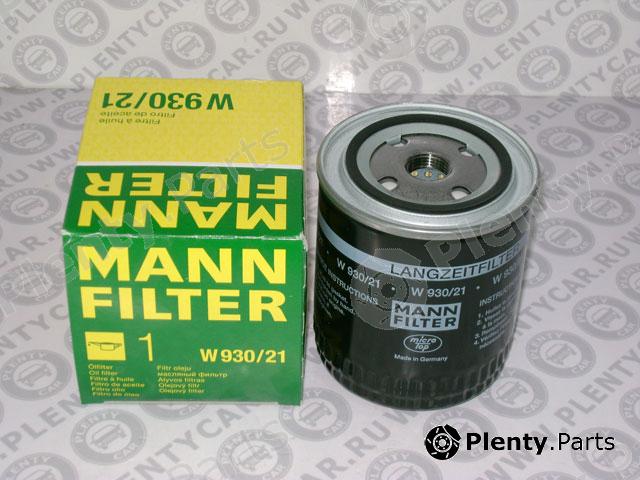  MANN-FILTER part W930/21 (W93021) Oil Filter