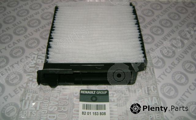 Genuine RENAULT part 8201153808 Filter, interior air