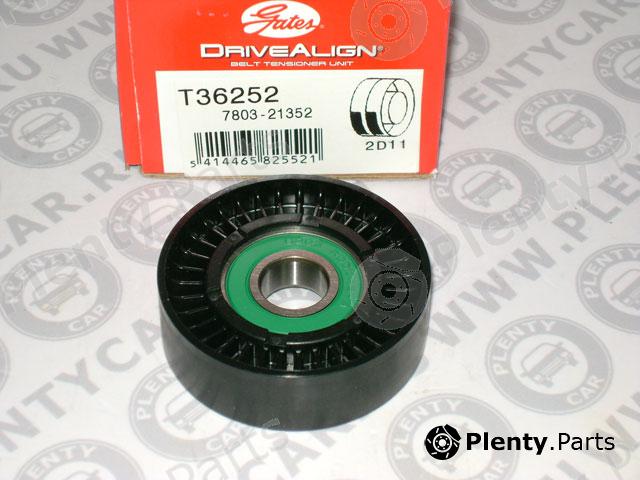  GATES part T36252 Deflection/Guide Pulley, v-ribbed belt