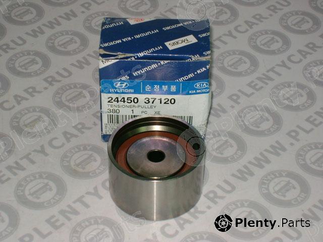 Genuine HYUNDAI / KIA (MOBIS) part 24450-37120 (2445037120) Tensioner Pulley, timing belt