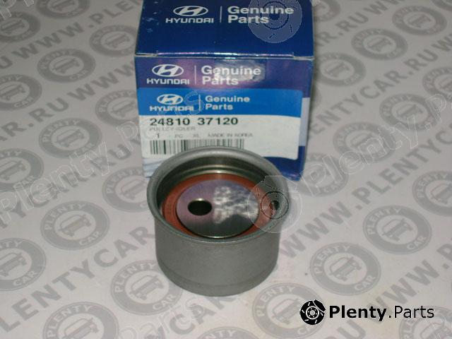 Genuine HYUNDAI / KIA (MOBIS) part 24810-37120 (2481037120) Deflection/Guide Pulley, timing belt