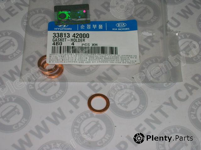 Genuine HYUNDAI / KIA (MOBIS) part 3381342000 Nut, stub axle