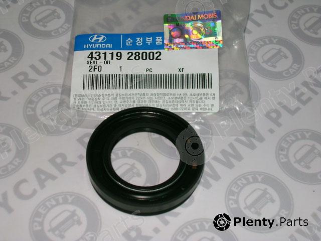 Genuine HYUNDAI / KIA (MOBIS) part 43119-28002 (4311928002) Seal, drive shaft