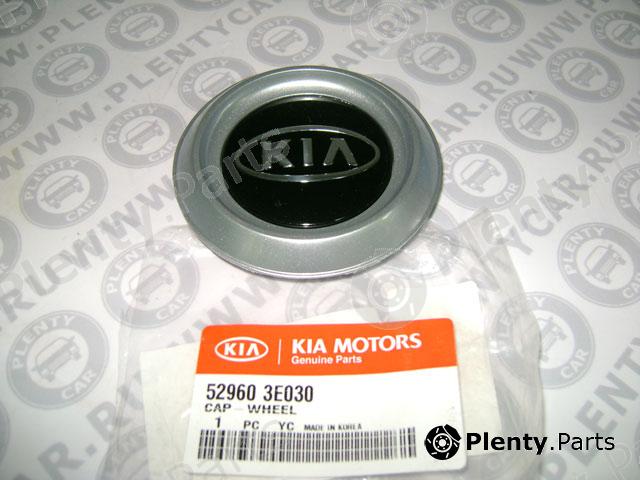 Genuine HYUNDAI / KIA (MOBIS) part 529603E030 Emblem, hubcap