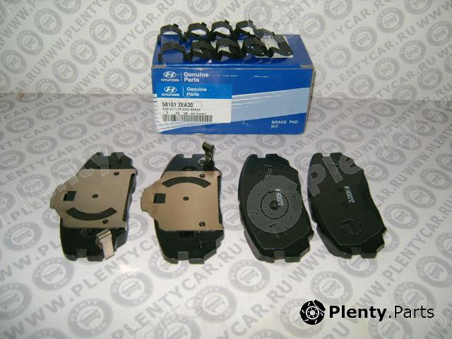 Genuine HYUNDAI / KIA (MOBIS) part 581012EA30 Brake Pad Set, disc brake