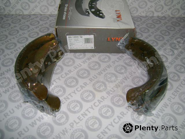  LYNXauto part BS-1800 (BS1800) Brake Shoe Set
