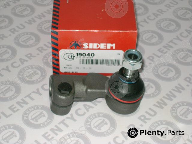  SIDEM part 19040 Tie Rod End