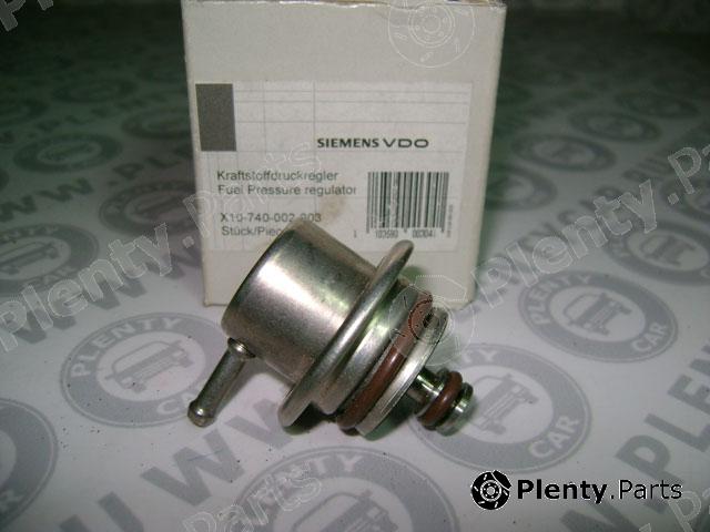 VDO part X10-740-002-003 (X10740002003) Control Valve, fuel pressure