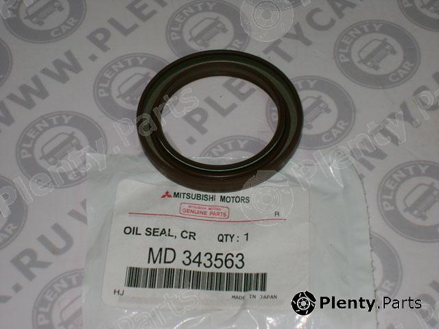Genuine MITSUBISHI part MD343563 Shaft Seal, crankshaft