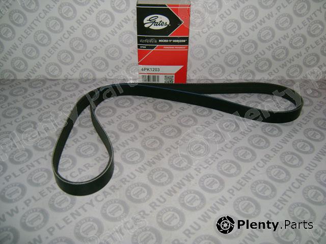  GATES part 6PK1203 V-Ribbed Belts