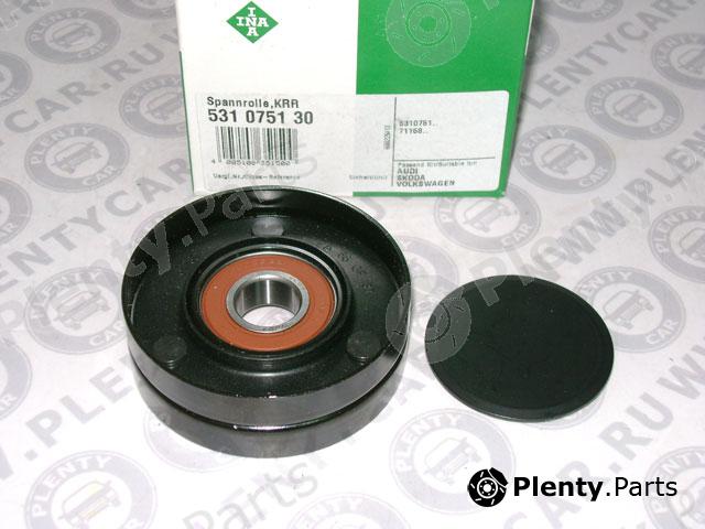  INA part 531075130 Tensioner Pulley, v-ribbed belt