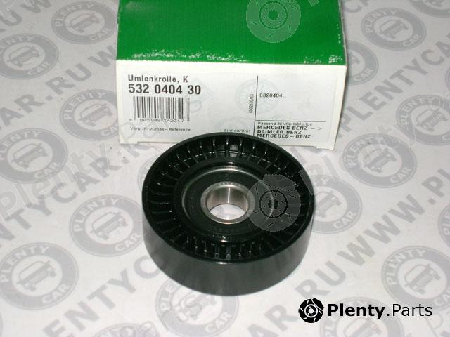  INA part 532040430 Deflection/Guide Pulley, v-ribbed belt