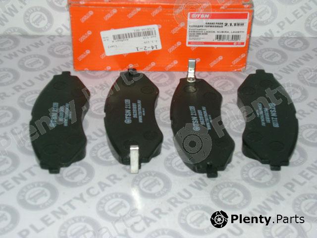  TSN part 21139 Brake Pad Set, disc brake