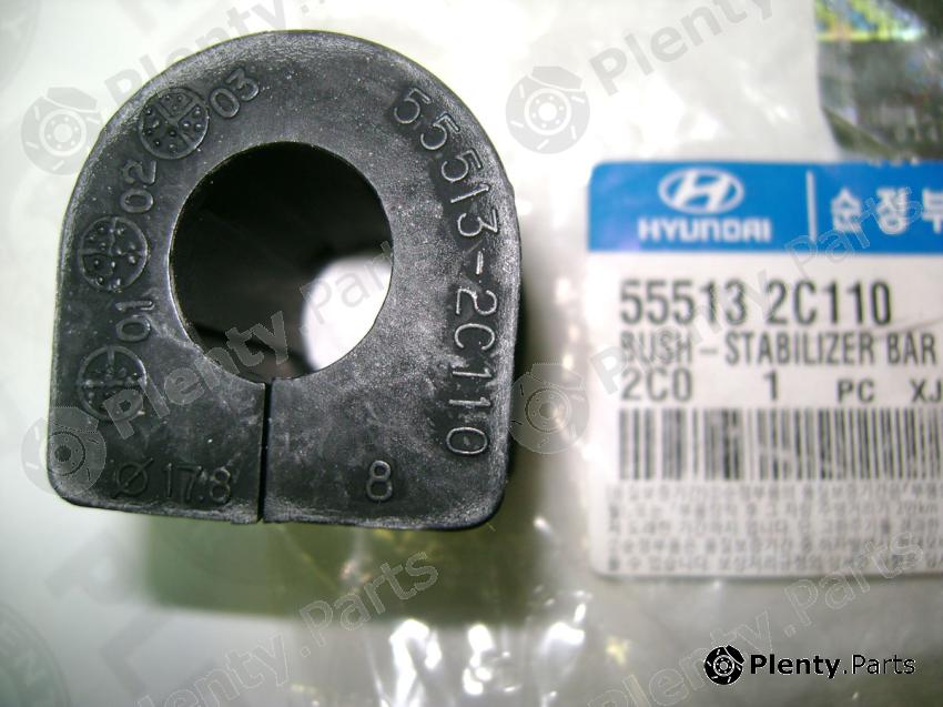 Genuine HYUNDAI / KIA (MOBIS) part 555132C110 Bearing Bush, stabiliser