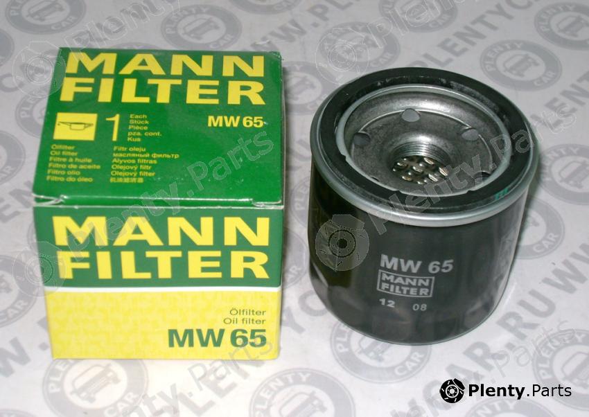  MANN-FILTER part MW65 Oil Filter