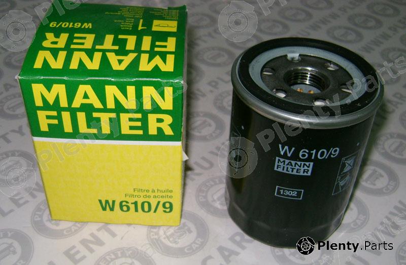  MANN-FILTER part W610/9 (W6109) Oil Filter