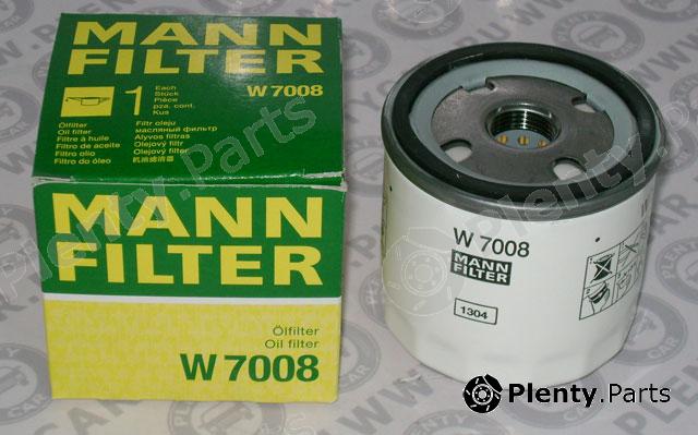  MANN-FILTER part W7008 Oil Filter