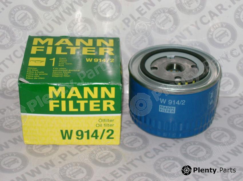  MANN-FILTER part W914/2 (W9142) Hydraulic Filter, automatic transmission