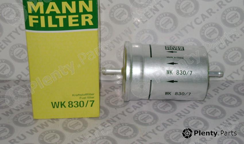  MANN-FILTER part WK830/7 (WK8307) Fuel filter