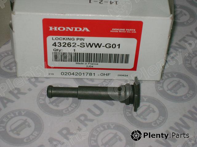 Genuine HONDA part 43262SWWG01 Guide Bolt, brake caliper