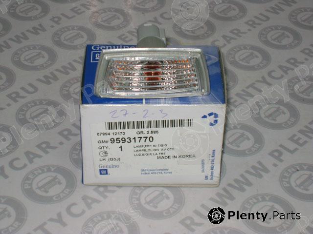 Genuine GENERAL MOTORS part 95931770 Replacement part