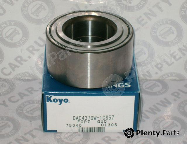  KOYO part DAC4379W-1CS57 (DAC4379W1CS57) Wheel Bearing