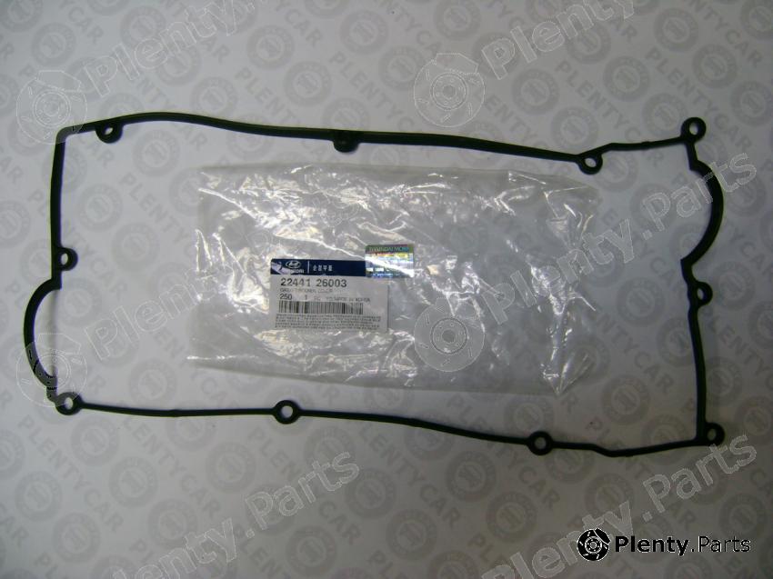 Genuine HYUNDAI / KIA (MOBIS) part 22441-26003 (2244126003) Gasket, cylinder head cover