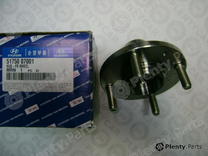 Genuine HYUNDAI / KIA (MOBIS) part 5175007001 Wheel Hub