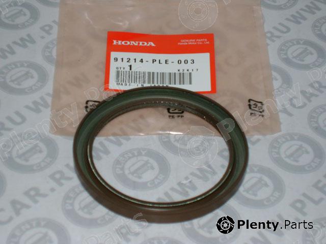 Genuine HONDA part 91214PLE003 Shaft Seal, crankshaft