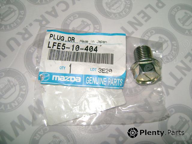 Genuine MAZDA part LFE510404 Oil Drain Plug, oil pan