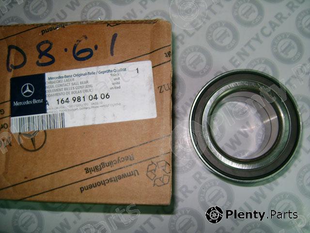 Genuine MERCEDES-BENZ part 1649810406 Wheel Bearing Kit