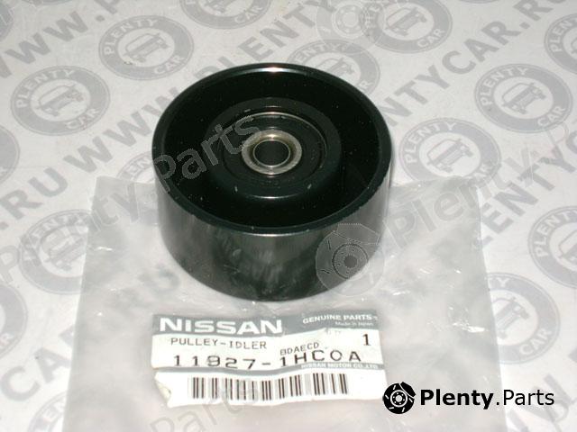 Genuine NISSAN part 11927-1HC0A (119271HC0A) Deflection/Guide Pulley, v-ribbed belt