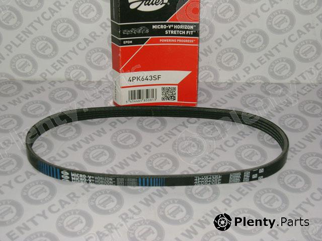  GATES part 4PK643SF V-Ribbed Belts