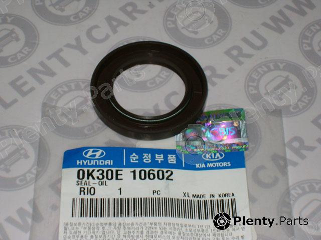 Genuine HYUNDAI / KIA (MOBIS) part 0K30E-10-602 (0K30E10602) Shaft Seal, camshaft
