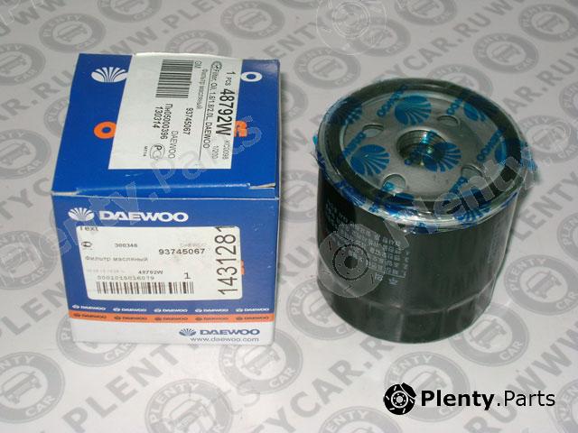 Genuine CHEVROLET / DAEWOO part 93745067 Oil Filter