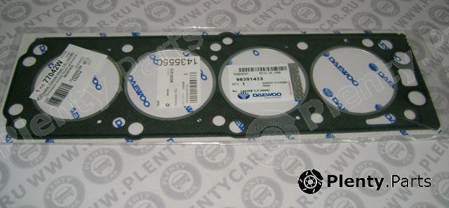 Genuine CHEVROLET / DAEWOO part 96391433 Gasket, cylinder head