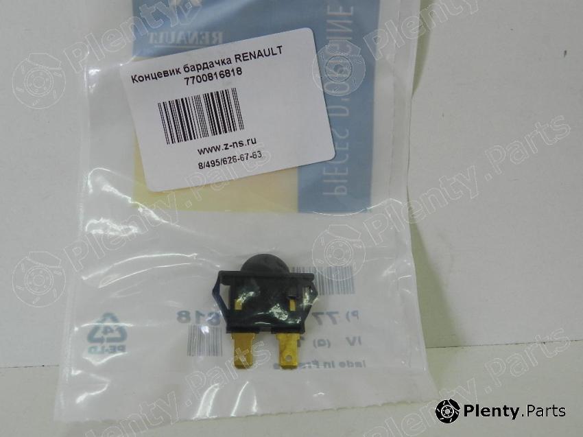 Genuine RENAULT part 7700816818 Replacement part