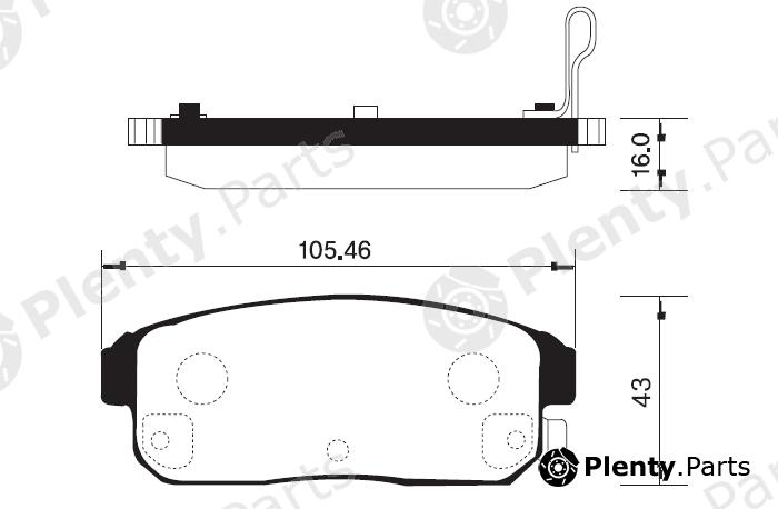  SANGSIN part SP1163 Replacement part