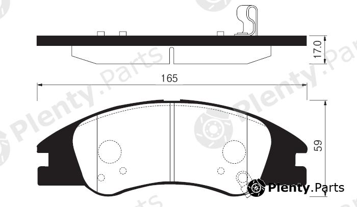  SANGSIN part SP1167 Replacement part