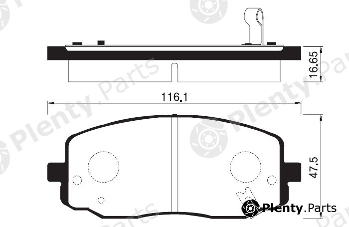  SANGSIN part SP1172 Replacement part