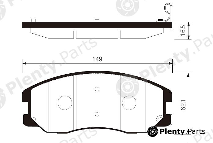  SANGSIN part SP1204 Replacement part
