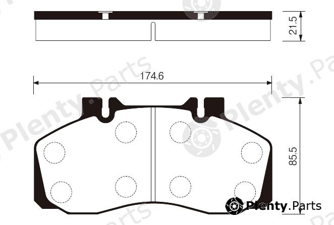  SANGSIN part SP1207 Replacement part