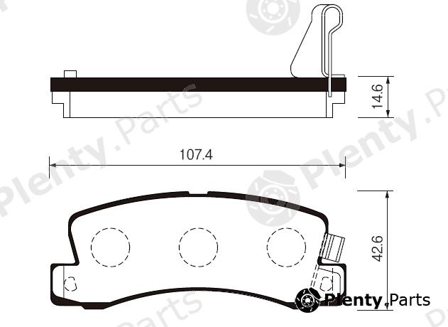  SANGSIN part SP1208 Replacement part