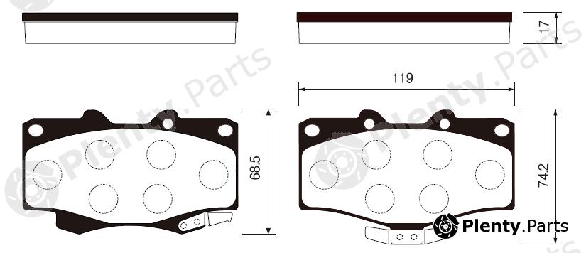  SANGSIN part SP1222 Replacement part