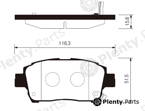  SANGSIN part SP1244 Replacement part