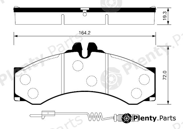  SANGSIN part SP1245 Replacement part
